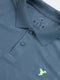 Men Solid Slim Fit Polo T-shirt with MATPIQ