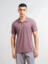 Men Solid Slim Fit Polo T-shirt with MATPIQ