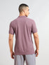 Men Solid Slim Fit Polo T-shirt with MATPIQ