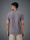 Men Solid Slim Fit Polo T-shirt with MATPIQ
