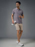 Men Solid Slim Fit Polo T-shirt with MATPIQ