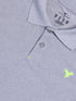 Men Solid Slim Fit Polo T-shirt with MATPIQ