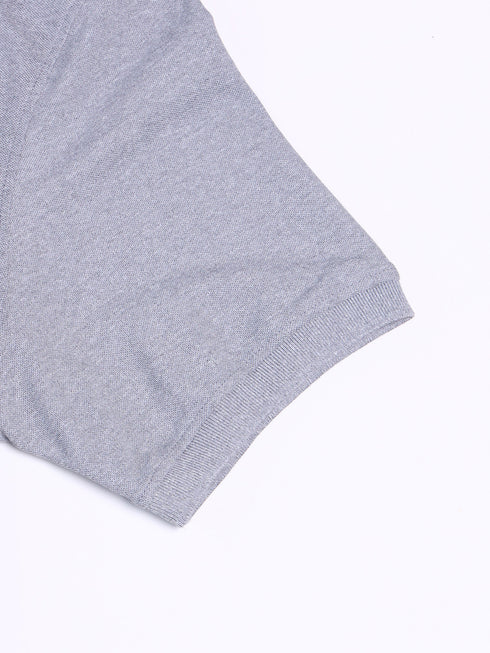 Men Solid Slim Fit Polo T-shirt with MATPIQ