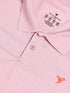 Men Solid Slim Fit Polo T-shirt with MATPIQ