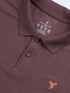 Men Solid Slim Fit Polo T-shirt with MATPIQ
