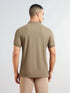 Men Solid Slim Fit Polo T-shirt with MATPIQ