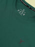 Men Solid Slim Fit Round Neck Sports T-shirt with COTFLEX