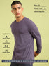 Men Solid Slim Fit Round Neck Sports T-shirt with COTFLEX