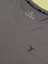 Men Solid Slim Fit Round Neck Sports T-shirt with COTFLEX