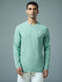 Men Solid Slim Fit Round Neck Sports T-shirt with COTFLEX
