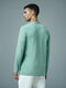 Men Solid Slim Fit Round Neck Sports T-shirt with COTFLEX