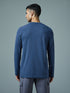 Men Solid Slim Fit Round Neck Sports T-shirt with COTFLEX