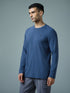 Men Solid Slim Fit Round Neck Sports T-shirt with COTFLEX