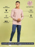 Men Solid Slim Fit Round Neck Sports T-shirt with COTFLEX