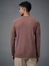 Men Solid Slim Fit Round Neck Sports T-shirt with COTFLEX