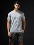 Men Solid Slim Fit Crew Neck T-shirt with COTFLEX