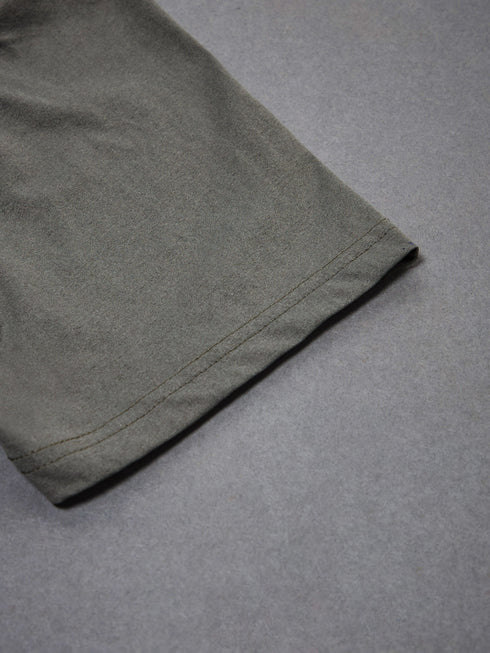 Men Solid Slim Fit Crew Neck T-shirt with COTFLEX