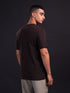 Men Solid Slim Fit Crew Neck T-shirt with COTFLEX
