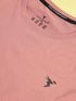 Men Solid Slim Fit Crew Neck T-shirt with COTFLEX