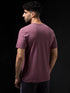 Men Solid Slim Fit Crew Neck T-shirt with COTFLEX