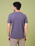 Men Solid Slim Fit Crew Neck T-shirt with COTFLEX