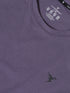Men Solid Slim Fit Crew Neck T-shirt with COTFLEX