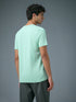 Men Solid Slim Fit Crew Neck T-shirt with COTFLEX