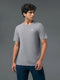 Men Solid Slim Fit Crew Neck T-shirt with COTFLEX