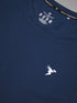 Men Solid Slim Fit Crew Neck T-shirt with COTFLEX