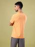 Men Solid Slim Fit Crew Neck T-shirt with COTFLEX