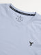 Men Solid Slim Fit Crew Neck T-shirt with COTFLEX