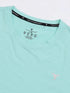 Men Solid Slim Fit Crew Neck T-shirt with COTFLEX