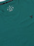 Men Solid Slim Fit Crew Neck T-shirt with COTFLEX