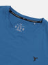 Men Solid Slim Fit Crew Neck T-shirt with COTFLEX