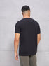 Men Solid Slim Fit Crew Neck T-shirt with COTFLEX