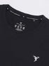 Men Solid Slim Fit Crew Neck T-shirt with COTFLEX
