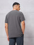 Men Solid Slim Fit Crew Neck T-shirt with COTFLEX