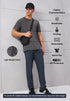 Men Solid Slim Fit Crew Neck T-shirt with COTFLEX
