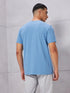 Men Solid Slim Fit Crew Neck T-shirt with COTFLEX