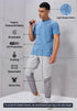 Men Solid Slim Fit Crew Neck T-shirt with COTFLEX
