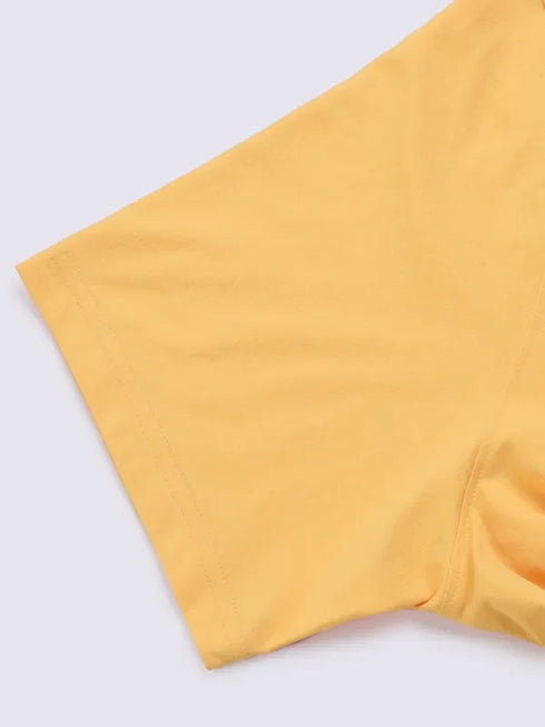 Men Solid Slim Fit Crew Neck T-shirt with COTFLEX