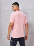 Men Solid Slim Fit Crew Neck T-shirt with COTFLEX
