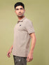 Men Solid Slim Fit Polo T-shirt with ELASTO PLUS