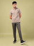 Men Solid Slim Fit Polo T-shirt with ELASTO PLUS