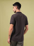 Men Solid Slim Fit Polo T-shirt with ELASTO PLUS