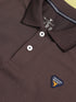 Men Solid Slim Fit Polo T-shirt with ELASTO PLUS