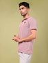 Men Solid Slim Fit Polo T-shirt with ELASTO PLUS