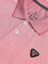 Men Solid Slim Fit Polo T-shirt with ELASTO PLUS