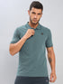 Men Solid Slim Fit Polo T-shirt with ELASTO PLUS (Pack of 2)