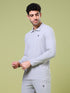 Men Solid Slim Fit Polo T-shirt with MATPIQ